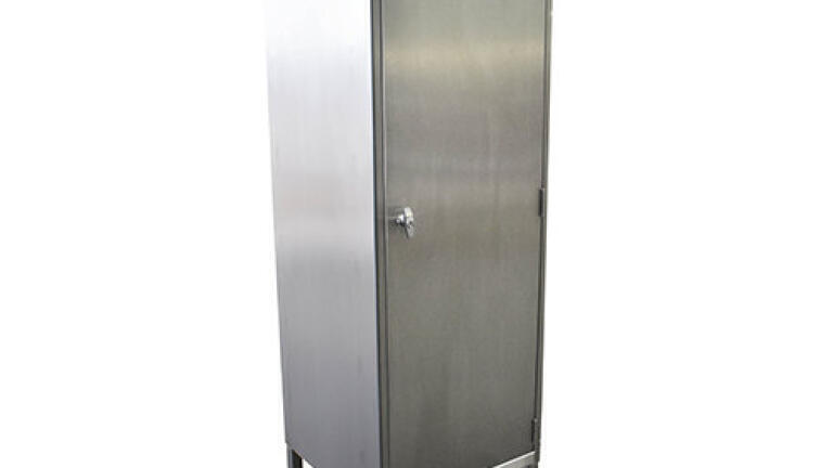 Our new tall cupboards almost clean themselves